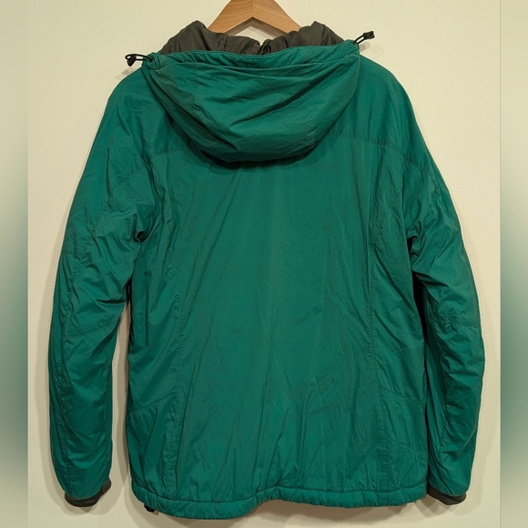 L.L. Bean Women's LG Teal Green Hooded Lightweight Packable Primaloft Jacket - Picture 2 of 9